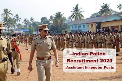 Police Department Recruitment Assistant Inspector Of Excise