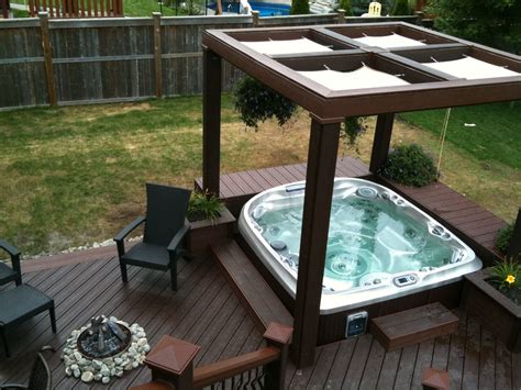 As Seen On Hgtv S Decked Out A Beautiful Hot Tub Installed By The Spa Shoppe Into A Composite