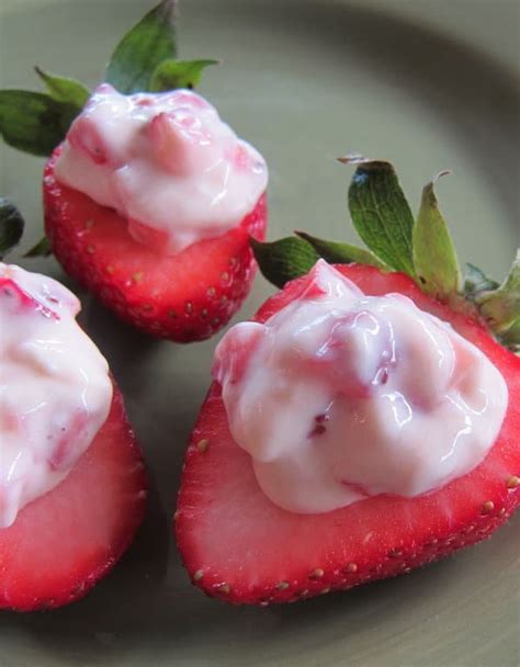 banana cream stuffed strawberries recipe stl cooks
