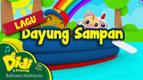 Three cute little chickens that you will adore! Lagu Kanak Kanak | Dayung Sampan | Didi & Friends - YouTube