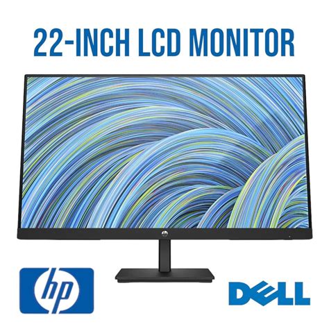 Hp Dell 22inch 1080p Fhd Lcd Gaming Office Media Lcd Widescreen Monitor