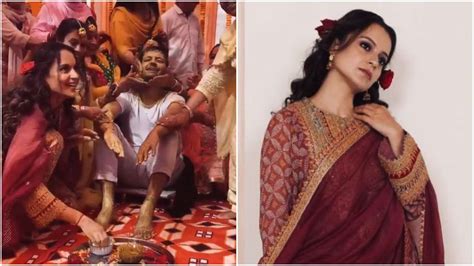 From Haldi To Two Back To Back Weddings All The Photos From Kangana
