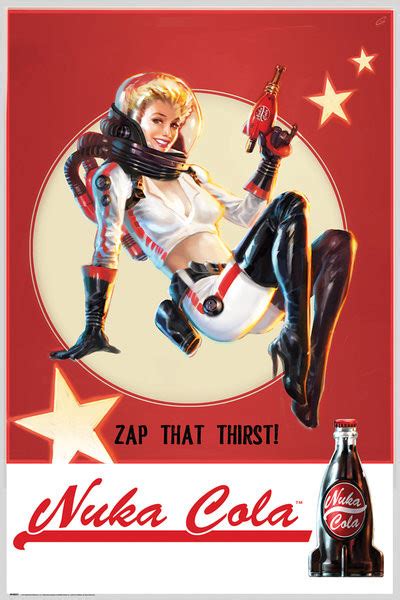 Fallout 4 Nuka Cola Poster Grote Posters Europosters