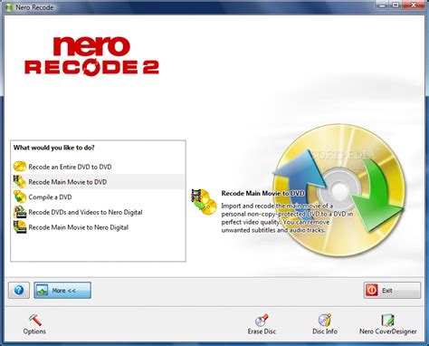 If the source video is larger than 4.7 gb, it is compressed to fit on a single layer so, nero recode lets you copy, recompile and recode the contents of dvs and dvds and then to burn the results onto disk. DVD Recoding