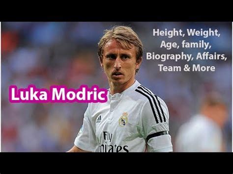Welcome to the official page of luka modrić. Luka Modric Height, Weight, Age, family, Biography ...