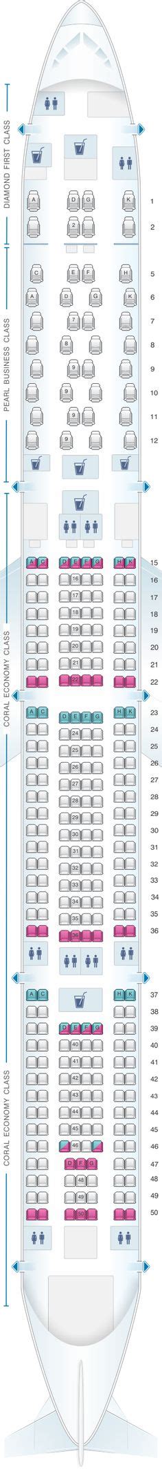 Detailed Seat Map Latam Airlines Brasil Airbus A350 Find The Best