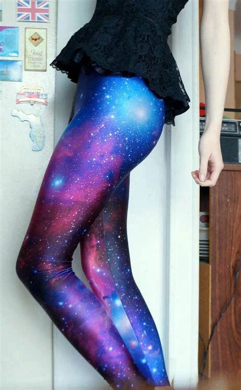 Galaxy Leggings Galaxy Leggings Galaxy Print Leggings Purple Leggings