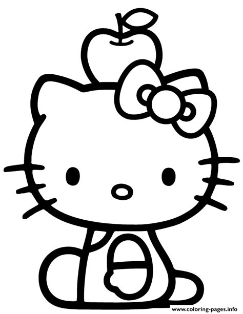 Saying no will not stop you from seeing etsy ads, but it may make them less relevant or more repetitive. Hello Kitty Balance Apple On Head Coloring Pages Printable