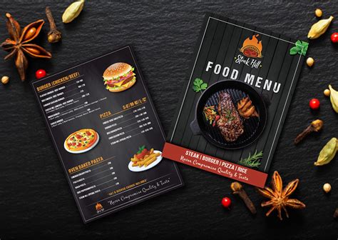 Restaurant Menu Design On Behance