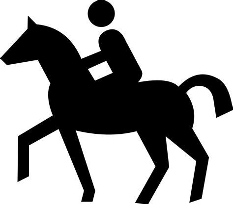 Silhouette Horse Riding At Getdrawings Free Download