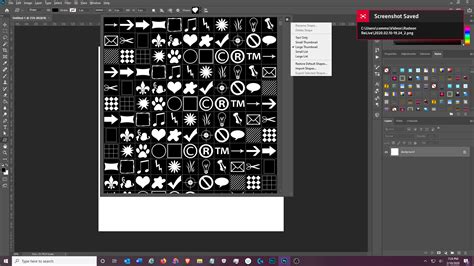 Cant Save Custom Shapes In Adobe Photoshop 2020 W Adobe Support
