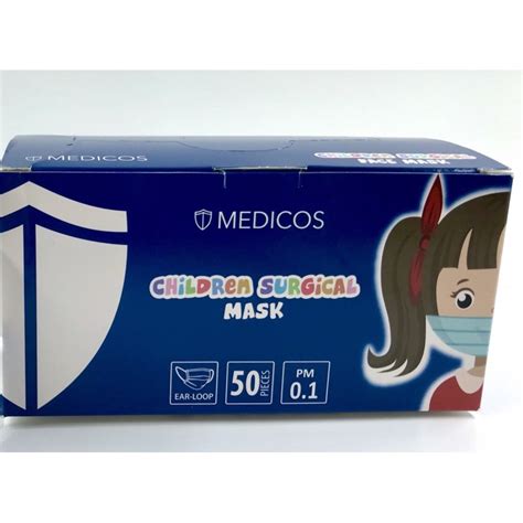 Rs 100/ pack get latest price. Medicos Face Mask 3 Ply Surgical Children-Bundle Package ...