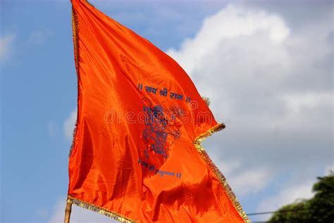 Hanuman Flag Stock Photo Image Of Silk Flag Religious 44321136