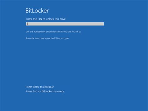 How To Enable Pre Boot Bitlocker Startup Pin On Windows With Intune