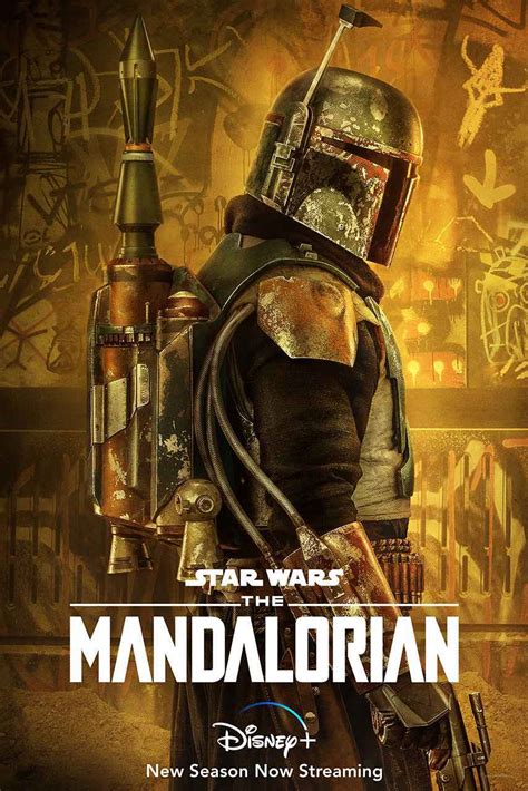 Star Wars The Mandalorian Releases New Boba Fett Poster