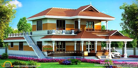2547 Sq Ft Beautiful Kerala House Kerala Home Design And Floor Plans
