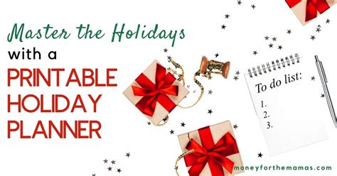 Master The Holidays With Free Christmas Planner Printables