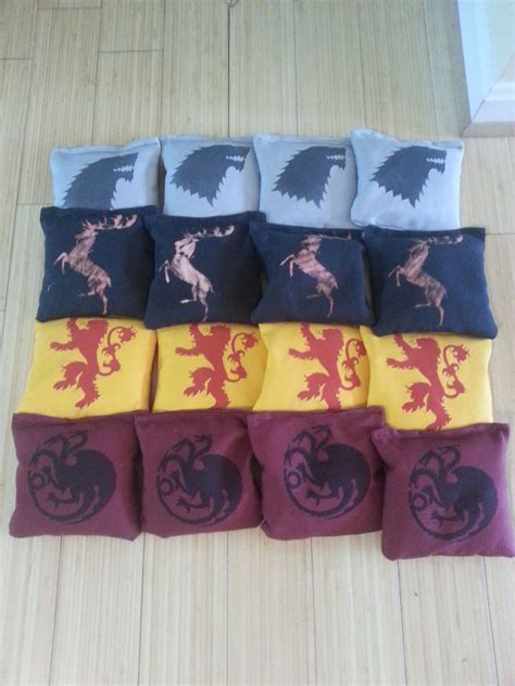Game Of Thrones Custom Cornhole Bags