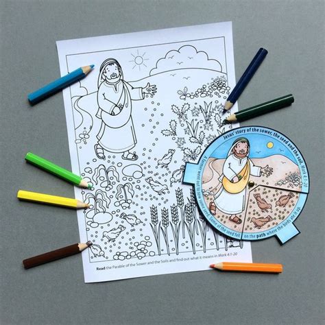 If you were looking for a different page, you can search on the search bar to the right. The Parable of the Sower and the Soils colour in story ...