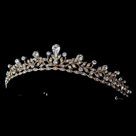 Precious And Charming Silver Sparkling Crystal Tiara Crown Crystal