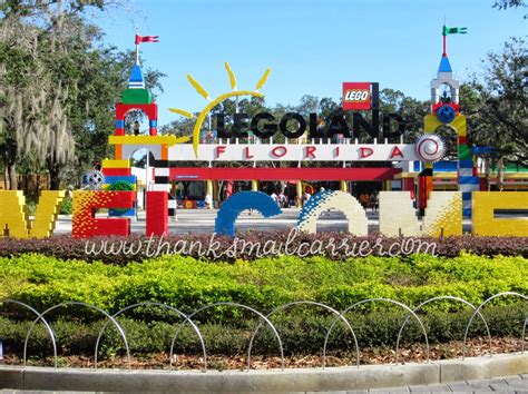 Thanks Mail Carrier Legoland Florida The Interactive Theme Park For
