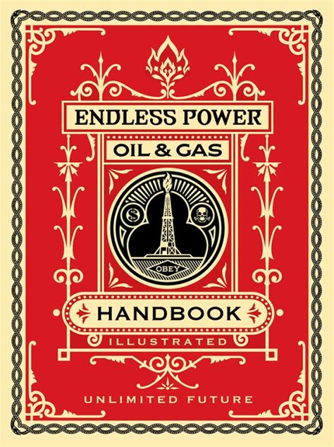 Endless Power Handbook Signednumbered Screen Print Obey Giant
