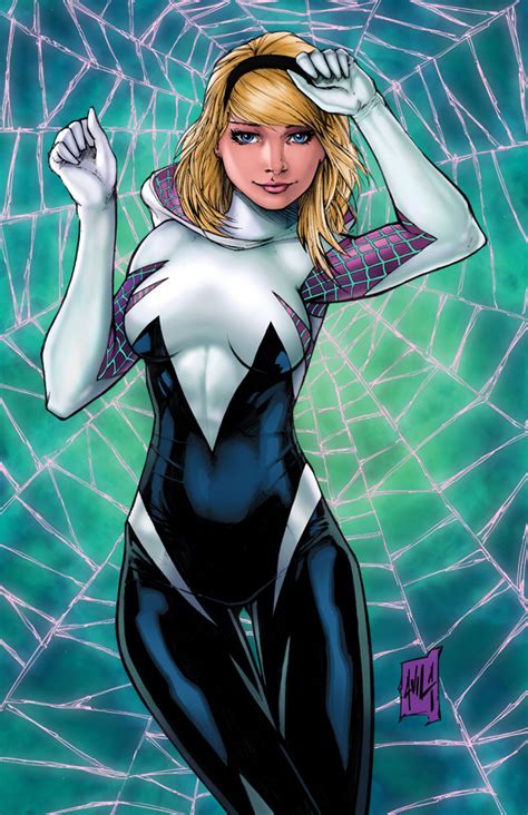 Gwen Stacy Colors By Hanzozuken On DeviantArt Marvel Spider Gwen