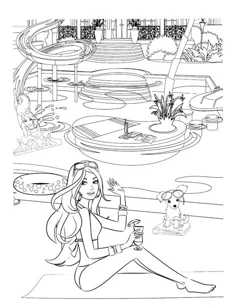 Barbie Coloring Pages Coloring Pages For Girls Cartoon Coloring Pages