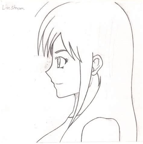 How To Draw Anime Female Face Side View Keep Practicing To Become An