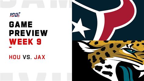 Houston Texans Vs Jacksonville Jaguars Week 9 Nfl Game Preview Youtube