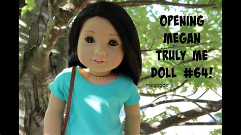 Opening Megan American Girl Doll Truly Me 64 Youtube