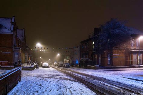 Snow Across Greater Manchester On 17 January Manchester Evening News