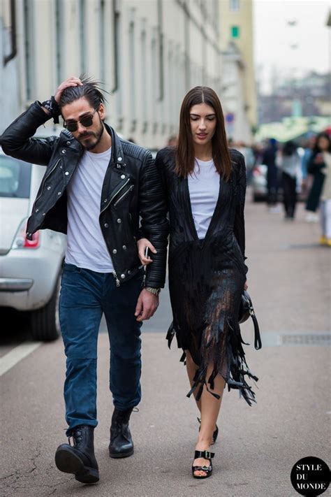 patricia manfield and giotto calendoli street style street fashion streetsnaps by styledumonde