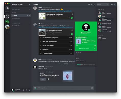 If Spotify Were Owned By Discord Discordapp Vrogue