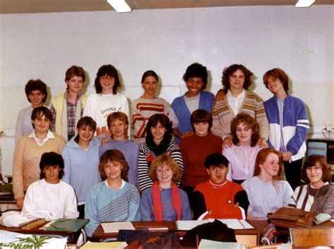 Photo de classe 3 cap compta lep marx dormoy de 1983, Lycée D