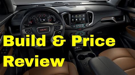 2019 Gmc Terrain Slt Build And Price Review Features Colors Interior