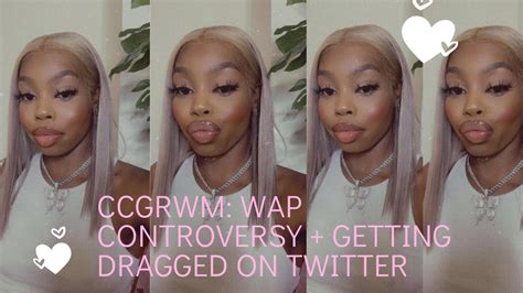chitchat grwm wap controversy going 50 50 w men twitter is full of mad people ft sunber