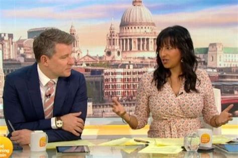 Ranvir Singh Takes Swipe At Itv Good Morning Britain Co Star And Says Roll Your Sleeves Up