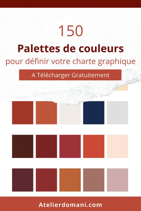 150 Palettes de couleurs pour définir votre charte graphique Conseils