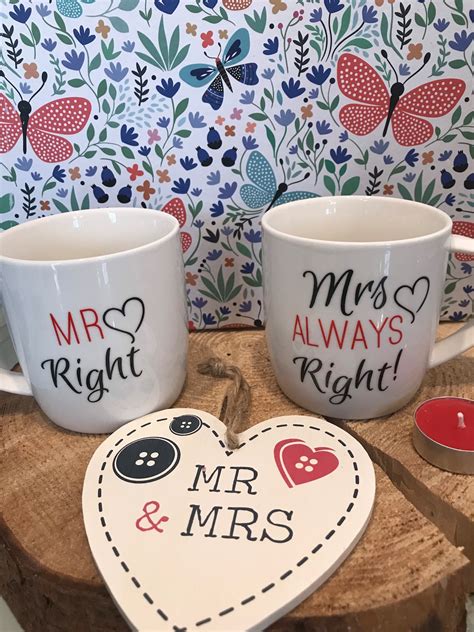 Wedding T Mr And Mrs Sign Anniversary T Husband Etsy