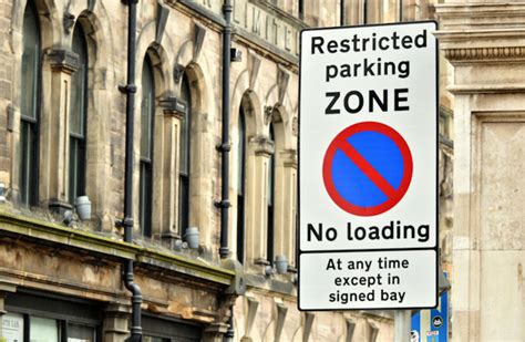 Restricted Parking Zone Sign Belfast © Albert Bridge Cc By Sa20