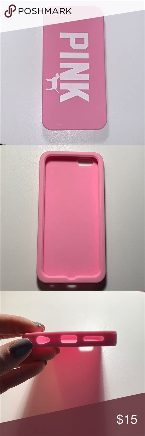 Iphone 6 Victoria Secret Pink Case Lightly Used Silicone Pink Iphone 6