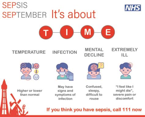 Fylde Coast Nhs ‘its Time To Tackle Sepsis Blackpool Teaching