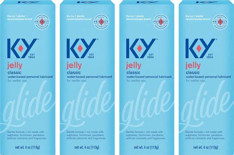 k y jelly lube personal lubricant water based formula safe to use with latex