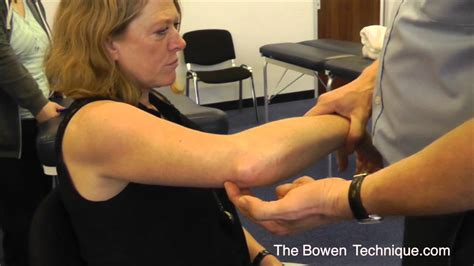 The Bowen Technique Elbow And Wrist Procedure Youtube