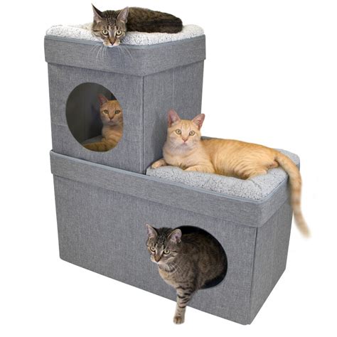 Tucker Murphy Pet Gailey Square Cat Bed Wayfair