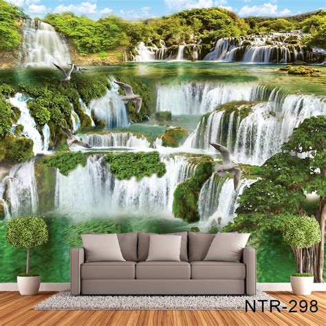 Material vinyl pada produksi wallpaper merupakan bahan umum pembuatan wallpaper yang ada dipasaran. Wallpaper Dinding Stiker Dinding Gambar Pemandangan ...