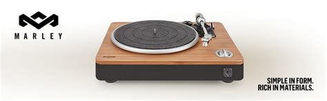 House Of Marley Stir It Up Turntable Vinyl Record Player With 2 Speed