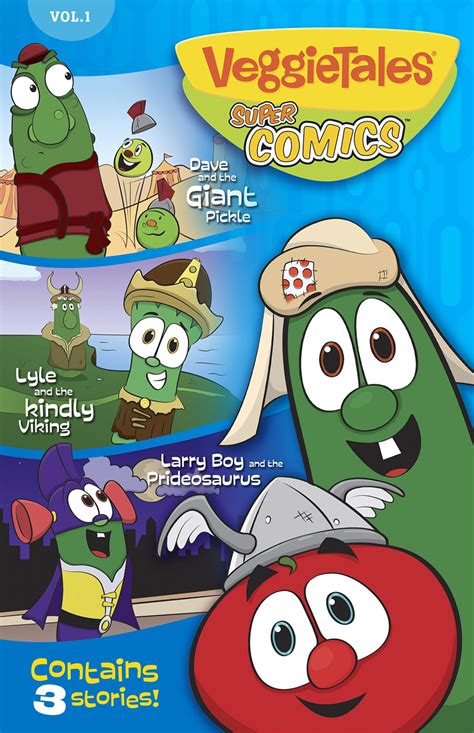 And you can freely use images for your personal blog! VeggieTales Super Comics Volume One | Big Idea Wiki ...