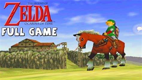 The Legend Of Zelda Ocarina Of Time Full Game No Commentary Youtube